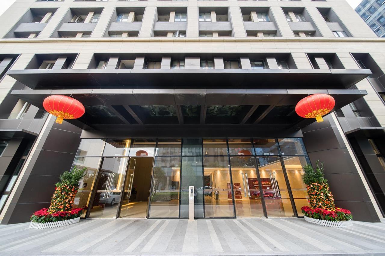 Guangzhou Laiste Aparthotel Science City Greenland Central Plaza Branch - Free Shuttle Bus To Canton Fair Complex During Canton Fair Period Exterior foto