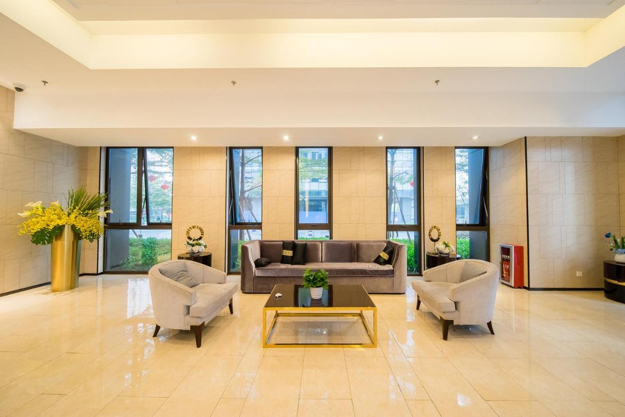 Guangzhou Laiste Aparthotel Science City Greenland Central Plaza Branch - Free Shuttle Bus To Canton Fair Complex During Canton Fair Period Exterior foto