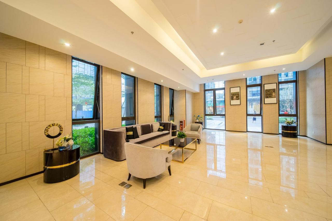 Guangzhou Laiste Aparthotel Science City Greenland Central Plaza Branch - Free Shuttle Bus To Canton Fair Complex During Canton Fair Period Exterior foto
